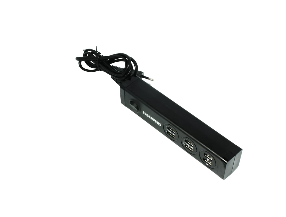 EcoSavers viedais lādētājs ar 6 pieslēgvietām - Image 3
