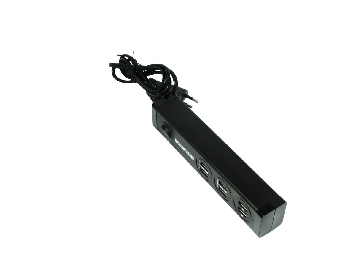 EcoSavers viedais lādētājs ar 6 pieslēgvietām - Image 4