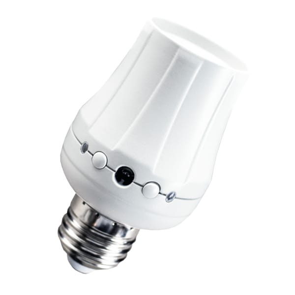 EcoSavers dienas gaismas sensora lampas pamatne E27
