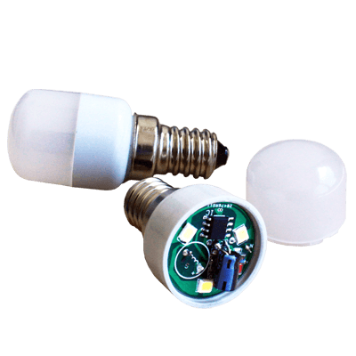 EcoSavers ledusskapja trauksmes LED spuldze