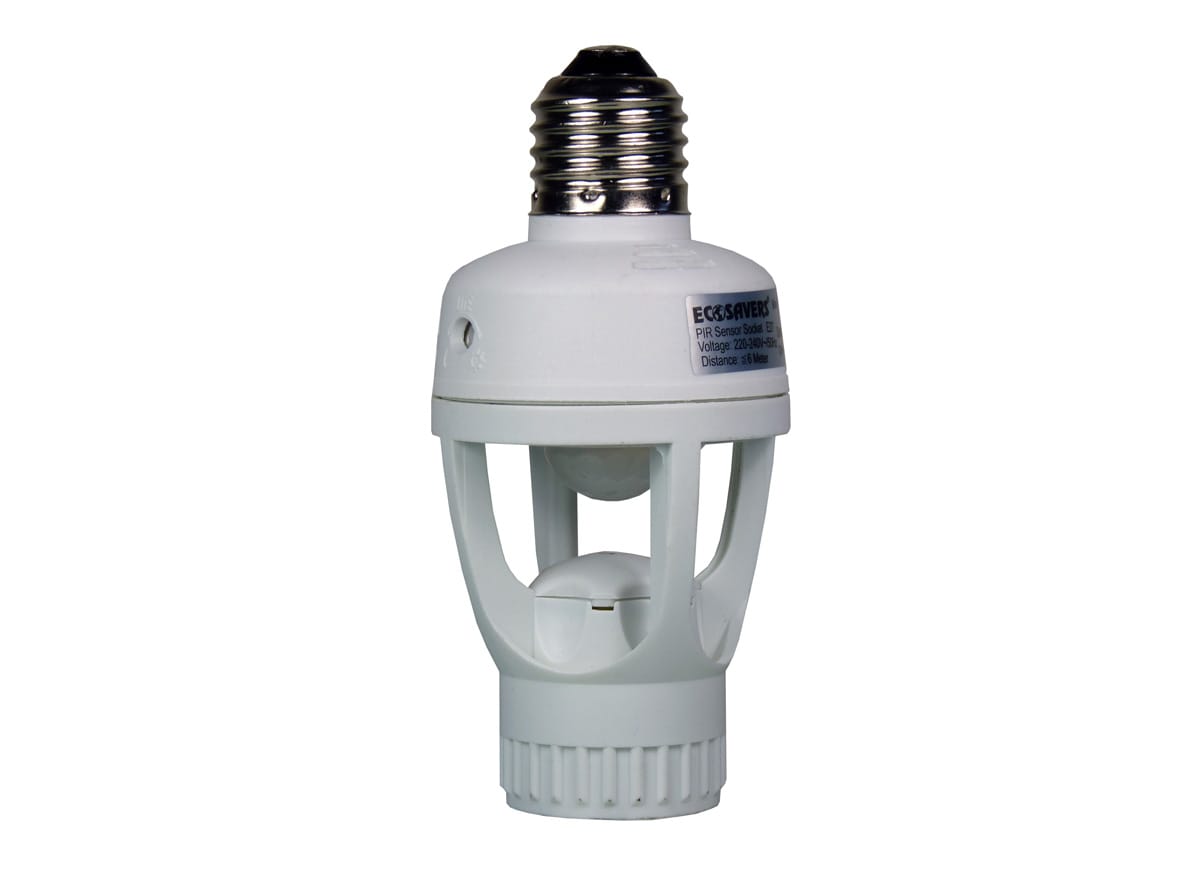 EcoSavers PIR sensora spuldzes ligzda E27 - Image 6