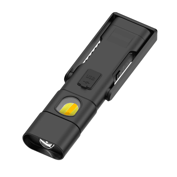 POWERplus Lama ar saules bateriju un USB uzlādējams LED kabatas lukturis | Daudzfunkcionāls lukturis | Powerbank funkcija | Rokturis ar magnētisku pamatni