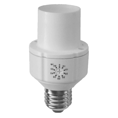 EcoSavers LampBaseTimer E27 spuldzes pamatne