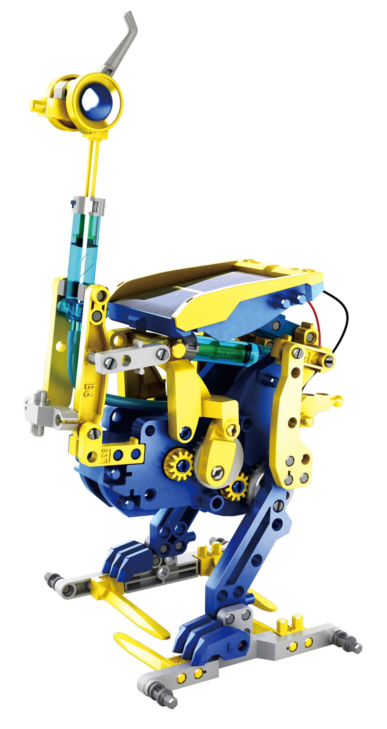 POWERplus Monkey - STEM 12 vienā konstruktora komplekts ar saules bateriju / hidrauliku - Image 9
