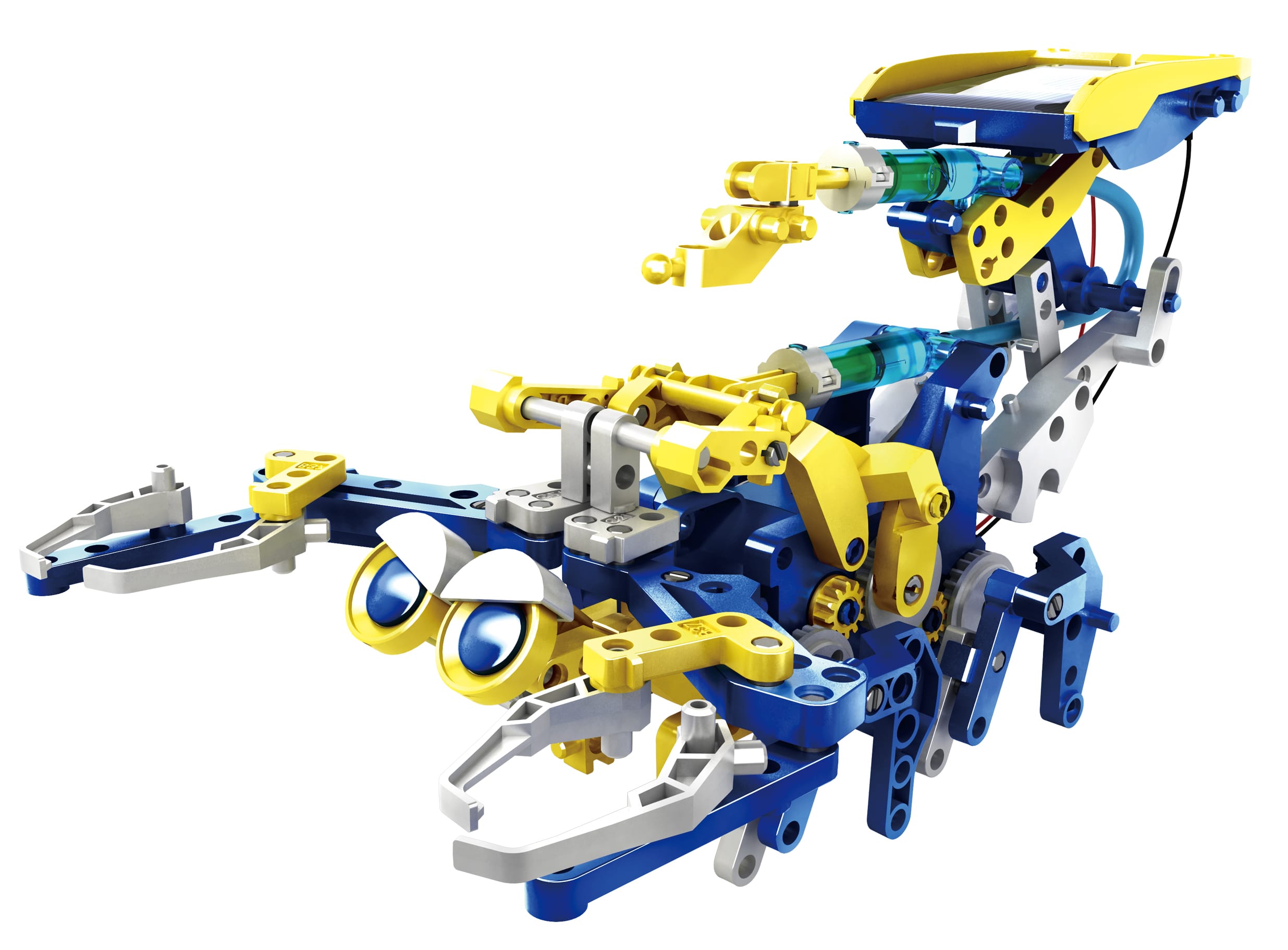 POWERplus Monkey - STEM 12 vienā konstruktora komplekts ar saules bateriju / hidrauliku - Image 12