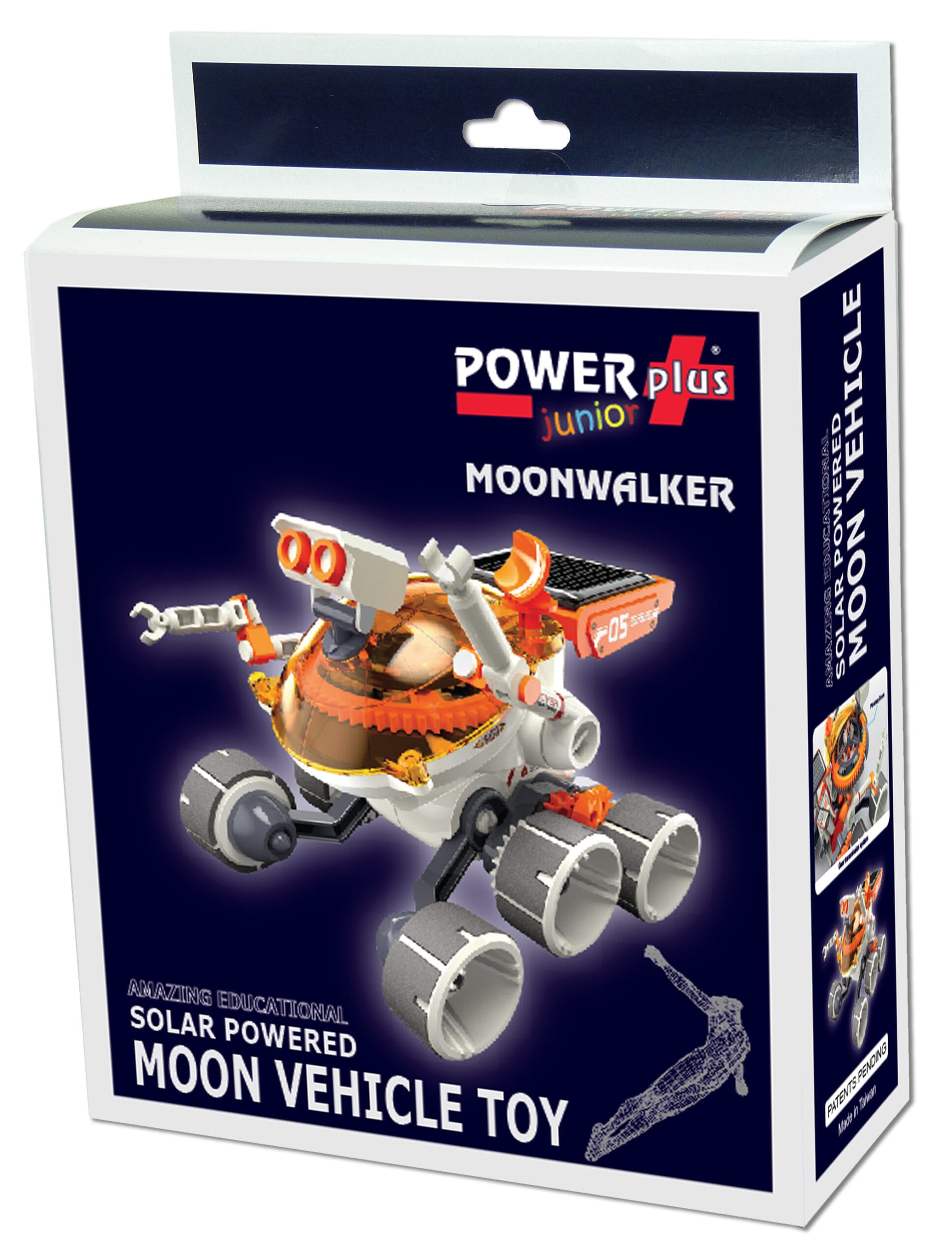 POWERplus Moonwalker ar saules bateriju darbināms mēness nolaišanās modulis – STEM izglītojošā rotaļlieta - Image 2