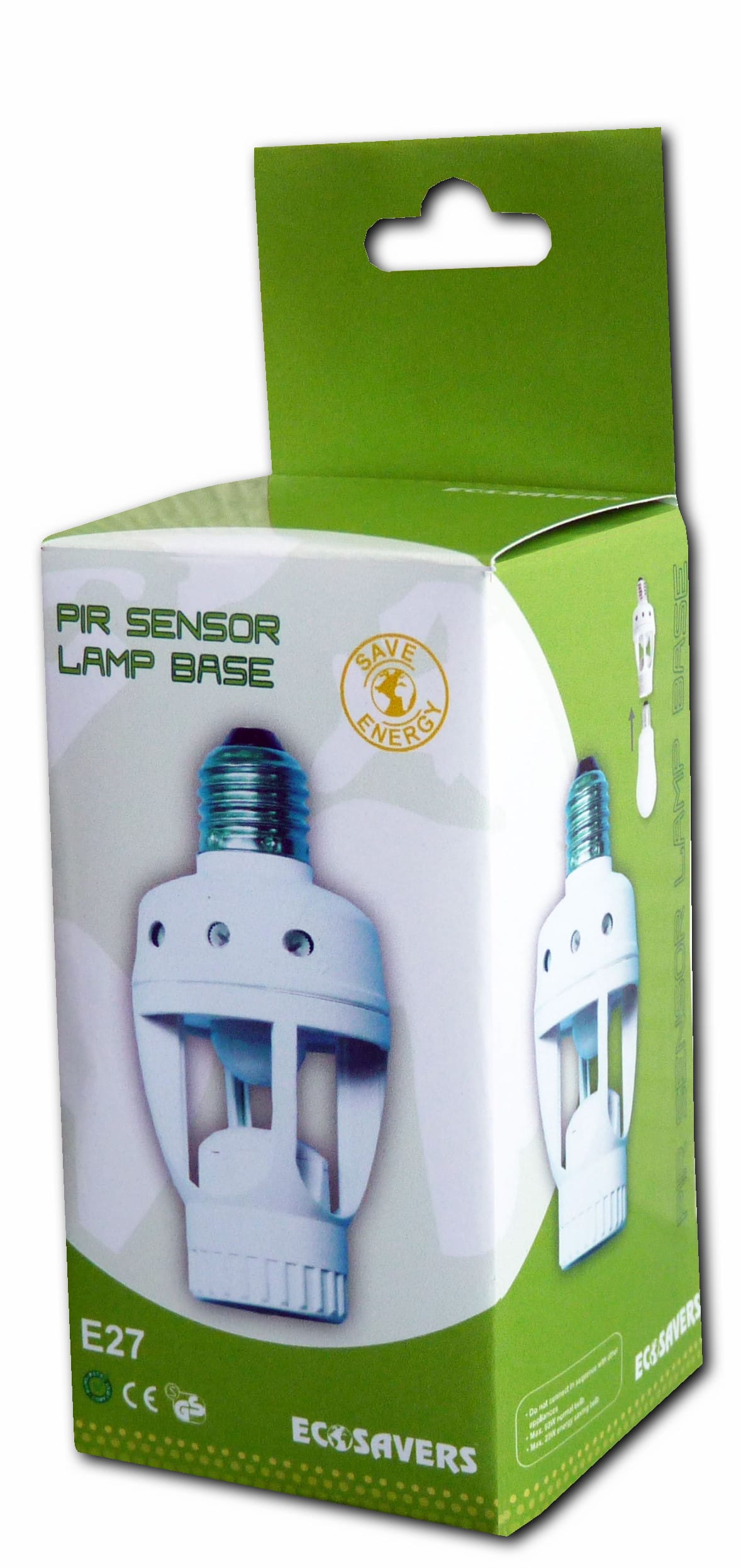 EcoSavers PIR sensora spuldzes ligzda E27 - Image 7