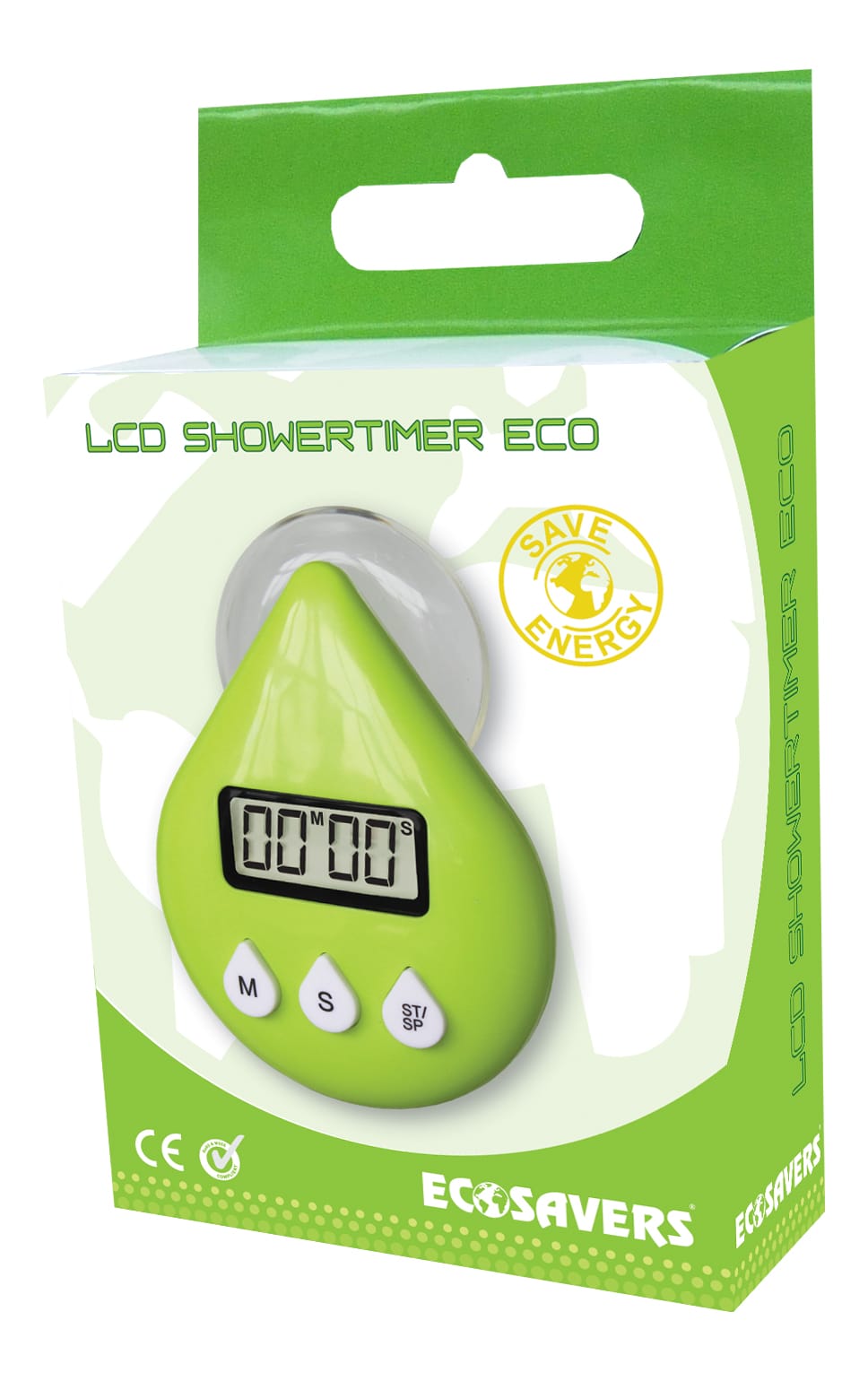 EcoSavers LCD ShowerTimer Eco | Dušas taimeris - Image 2