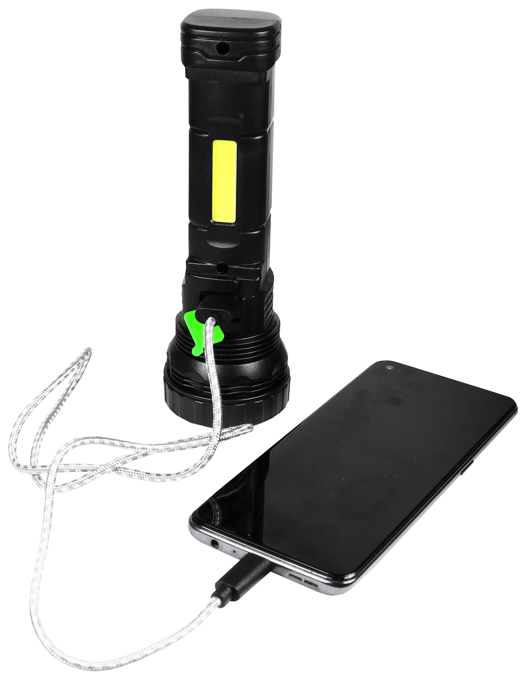 POWERplus Snake LED lukturis ar saules bateriju, iebūvētu LED lasīšanas gaismu un powerbanku - Image 3