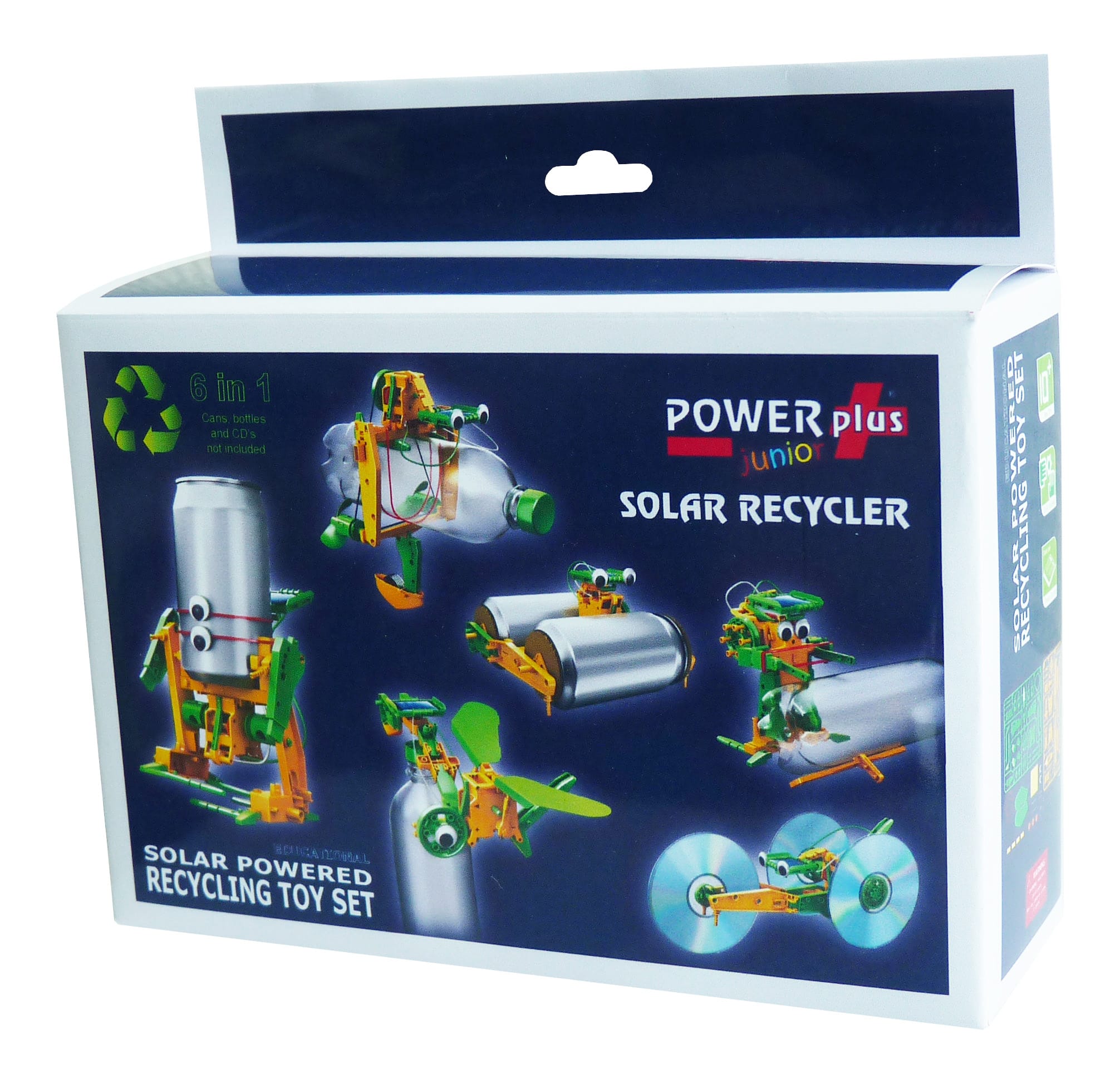 POWERplus ar saules bateriju Pārstrādes STEM izglītojošās rotaļlietas komplekts - Image 2