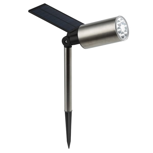 POWERplus Swan 6 LED dārza prožektors ar saules bateriju