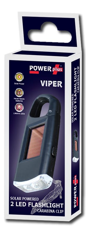 POWERplus Viper LED kabatas lukturis ar saules bateriju - Image 9
